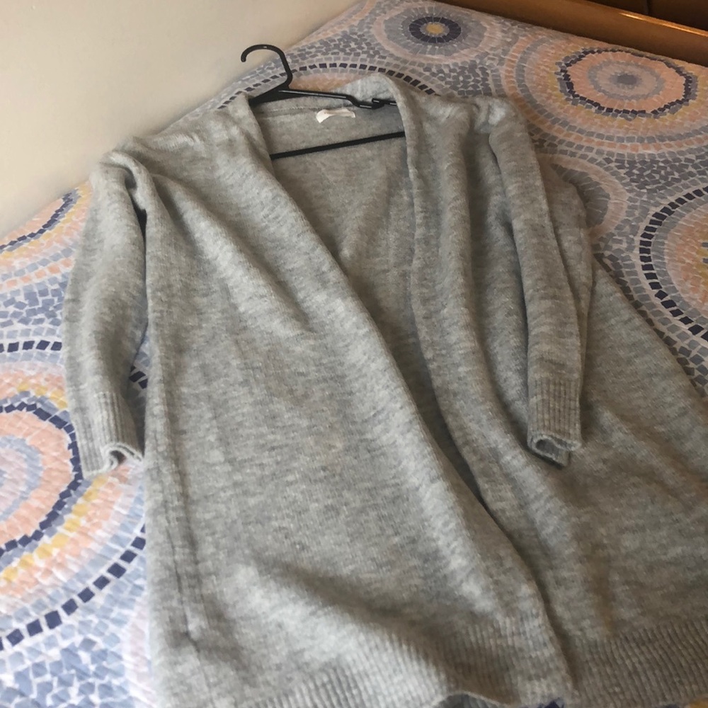 Soft grey cardigan